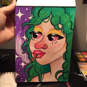 Esmeralda painting